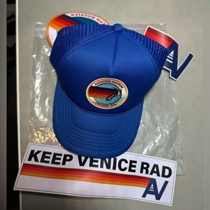 Blue Aviator Nation cap